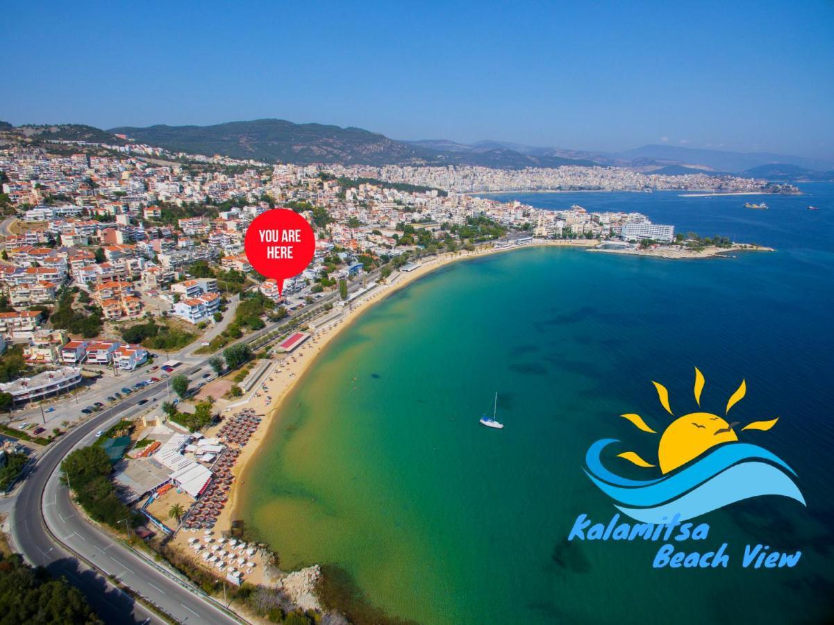 Kalamitsa Beach View Kavala Buitenkant foto