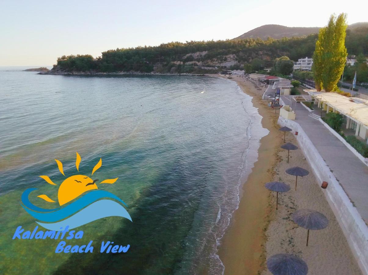 Kalamitsa Beach View Kavala Buitenkant foto