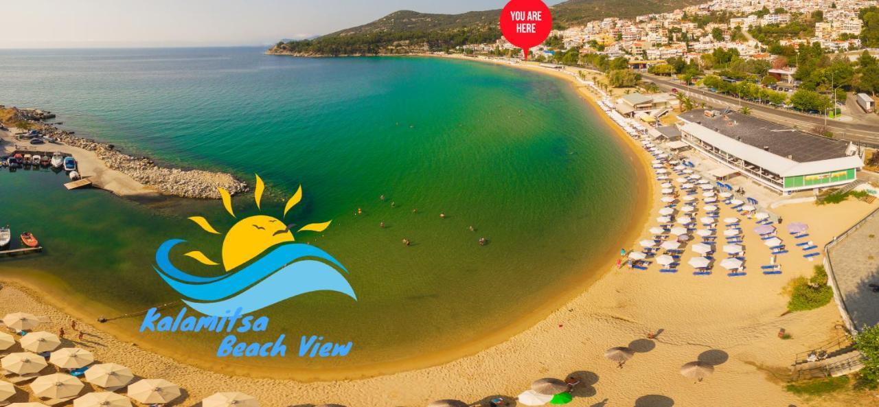Kalamitsa Beach View Kavala Buitenkant foto
